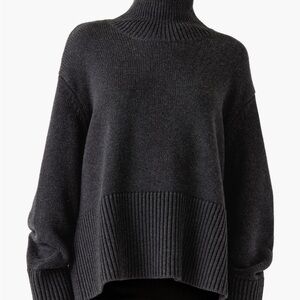 Sophie Rue Charcoal Knit Sweater